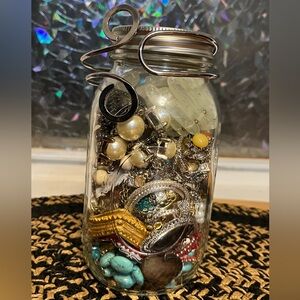 Mystery Jewelry Mason Jar